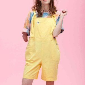 Lucy & Yak Timmy Dungarees Yellow Size US 8